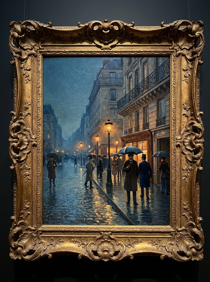 Nocturne on Rue Royale